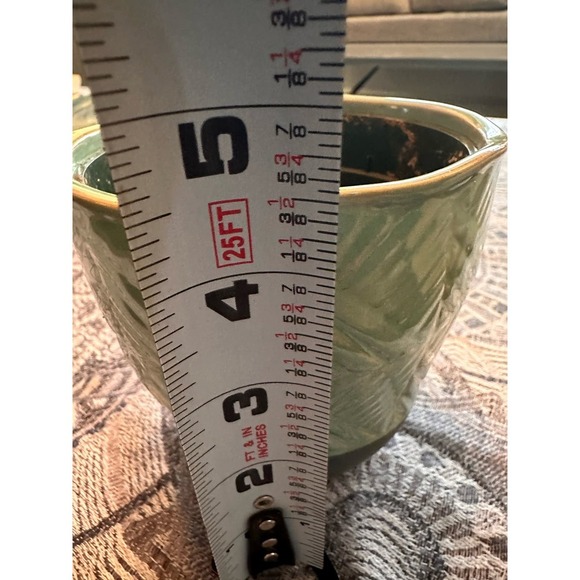 Beautiful glazed ceramic planter - Picture 7 of 7